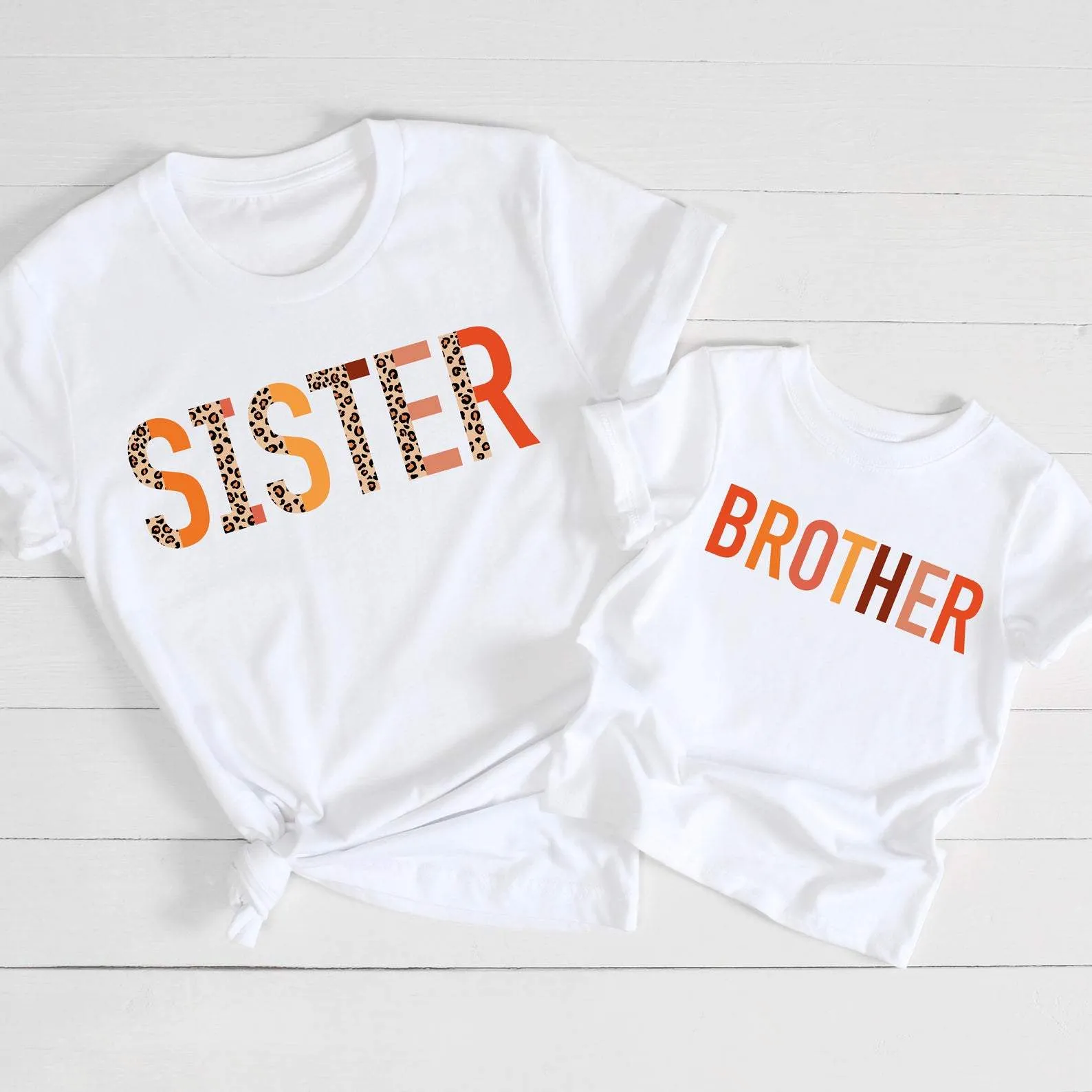 Sister Brother Matching T-shirts