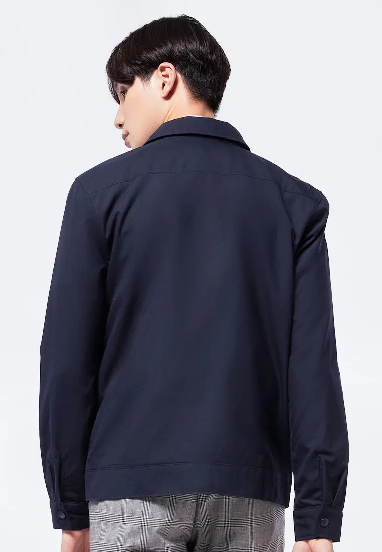 Slim Fit Full Zip Jacket