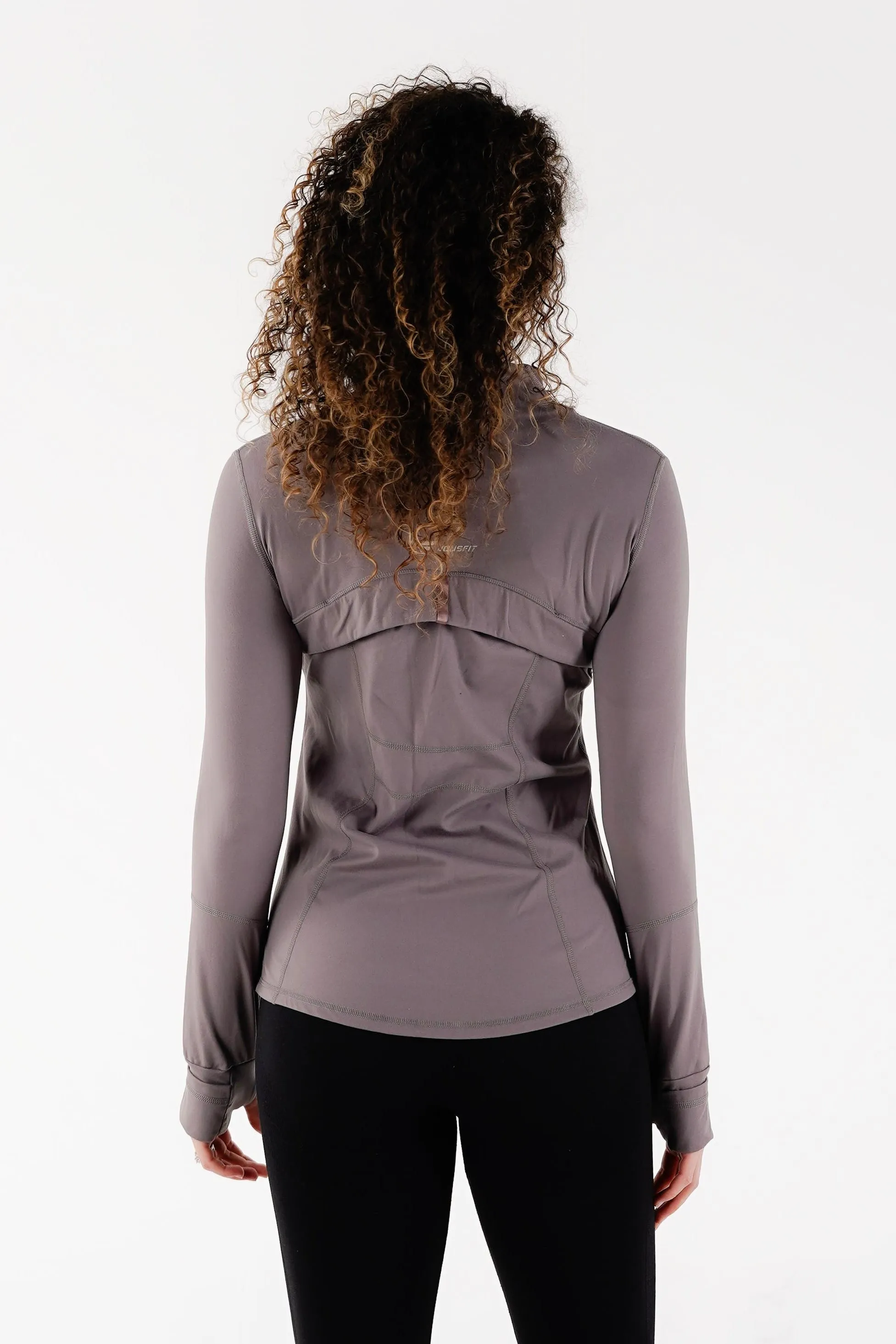 Slim fit gray jacket