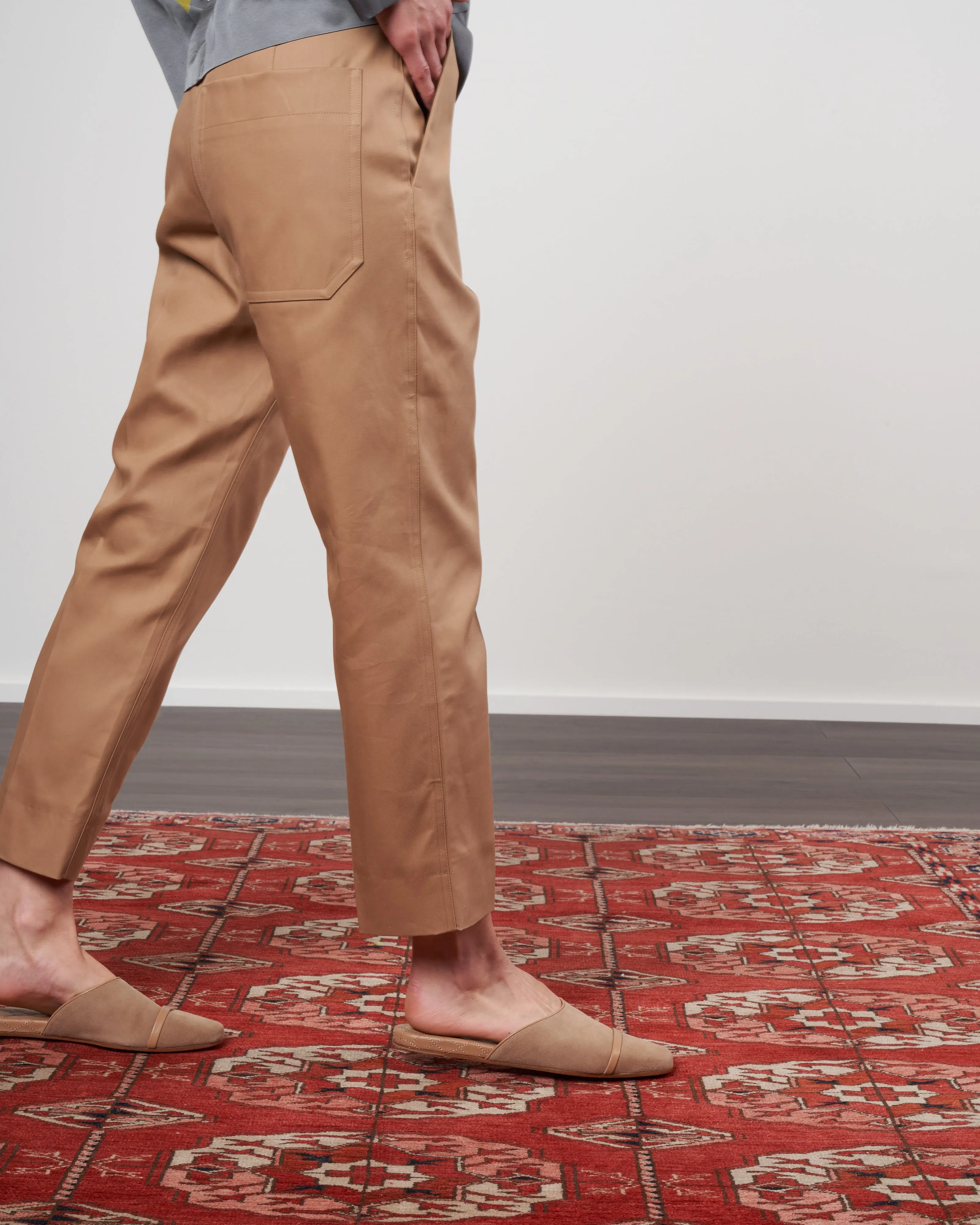 slim pant - biscotto
