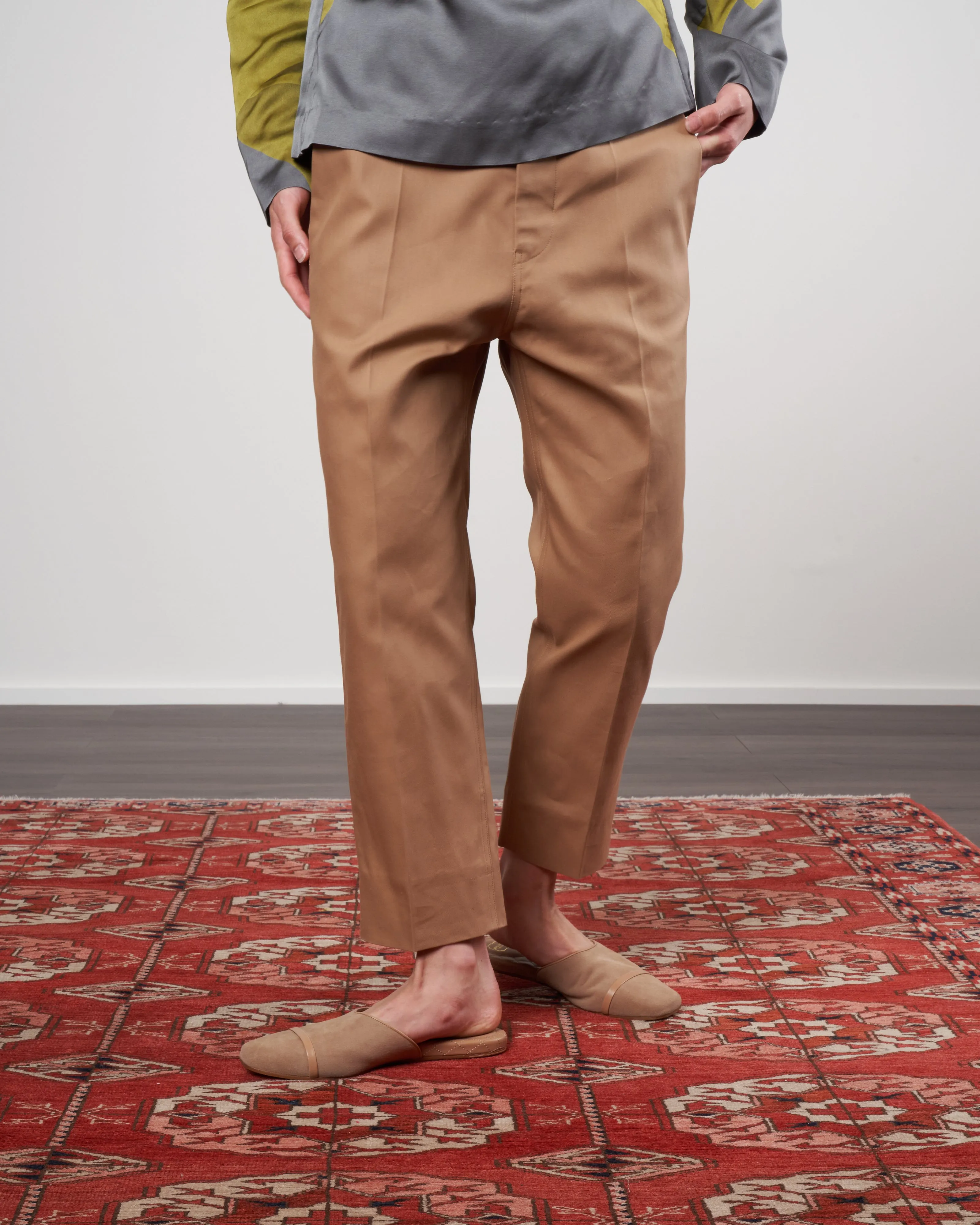 slim pant - biscotto
