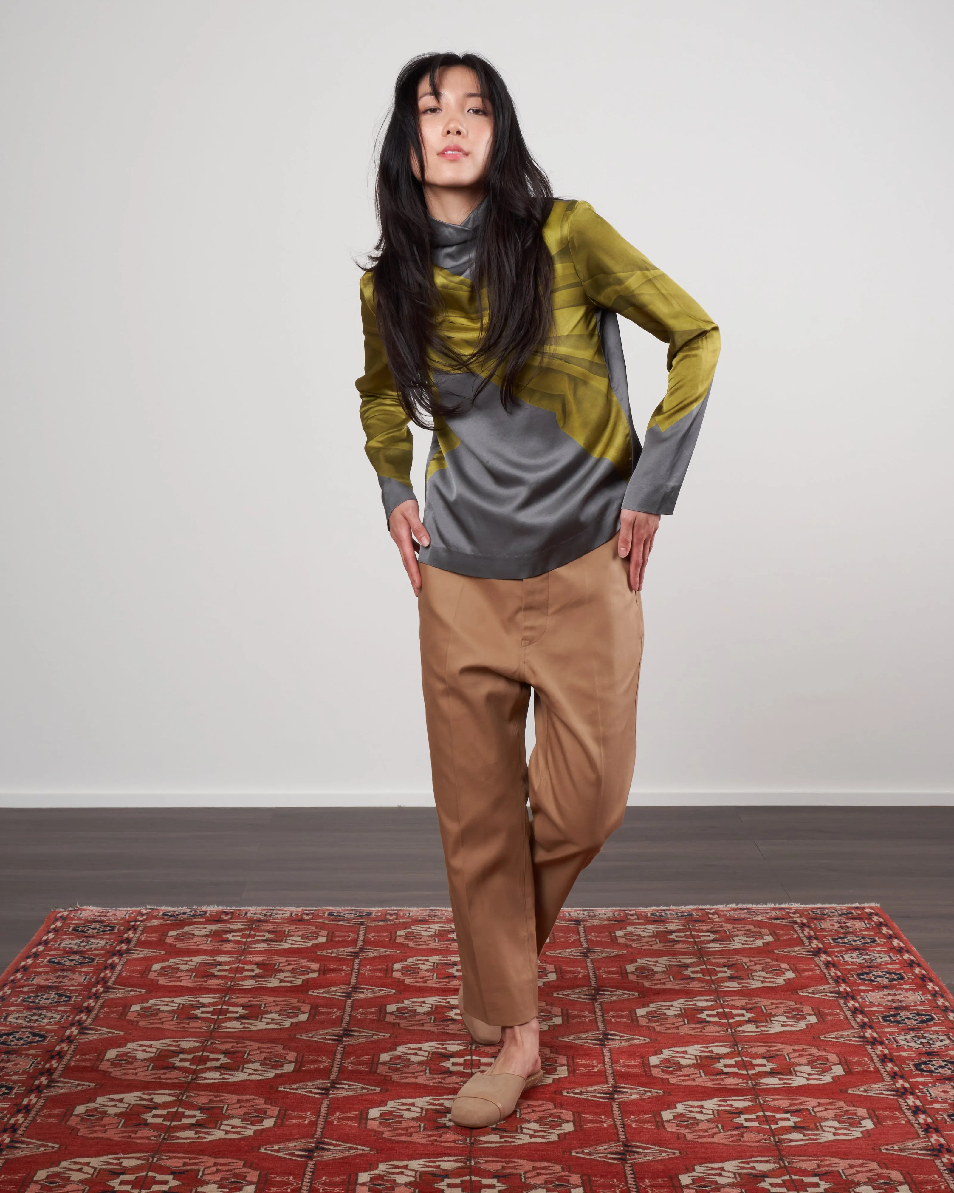 slim pant - biscotto