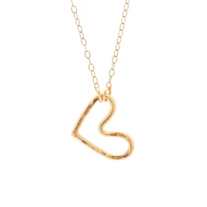 Small Gold Heart Necklace
