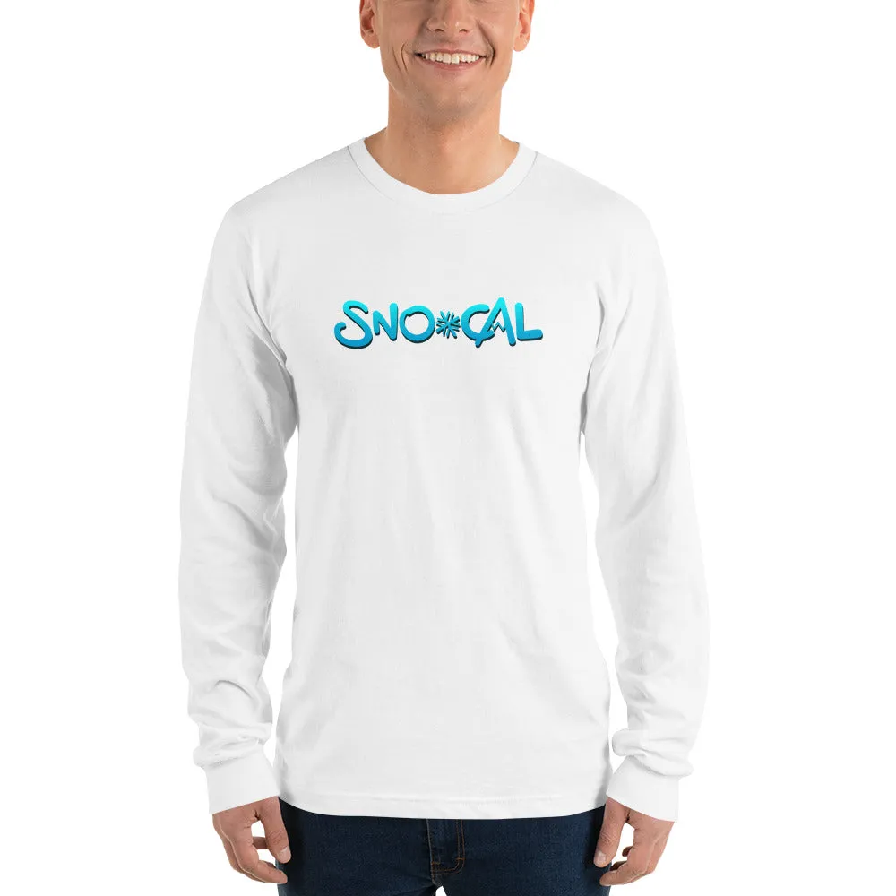 Sno Cal™ White Long sleeve t-shirt