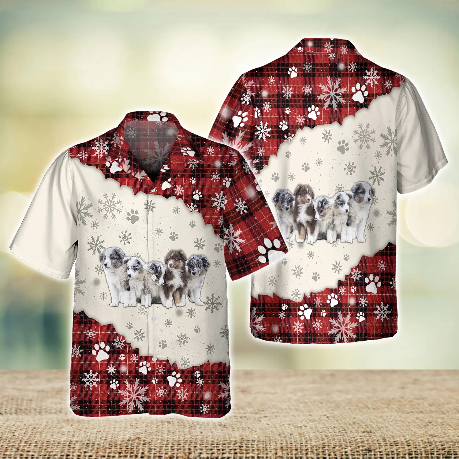 Snow Kitten Love 3D Full Print Shirts 1044