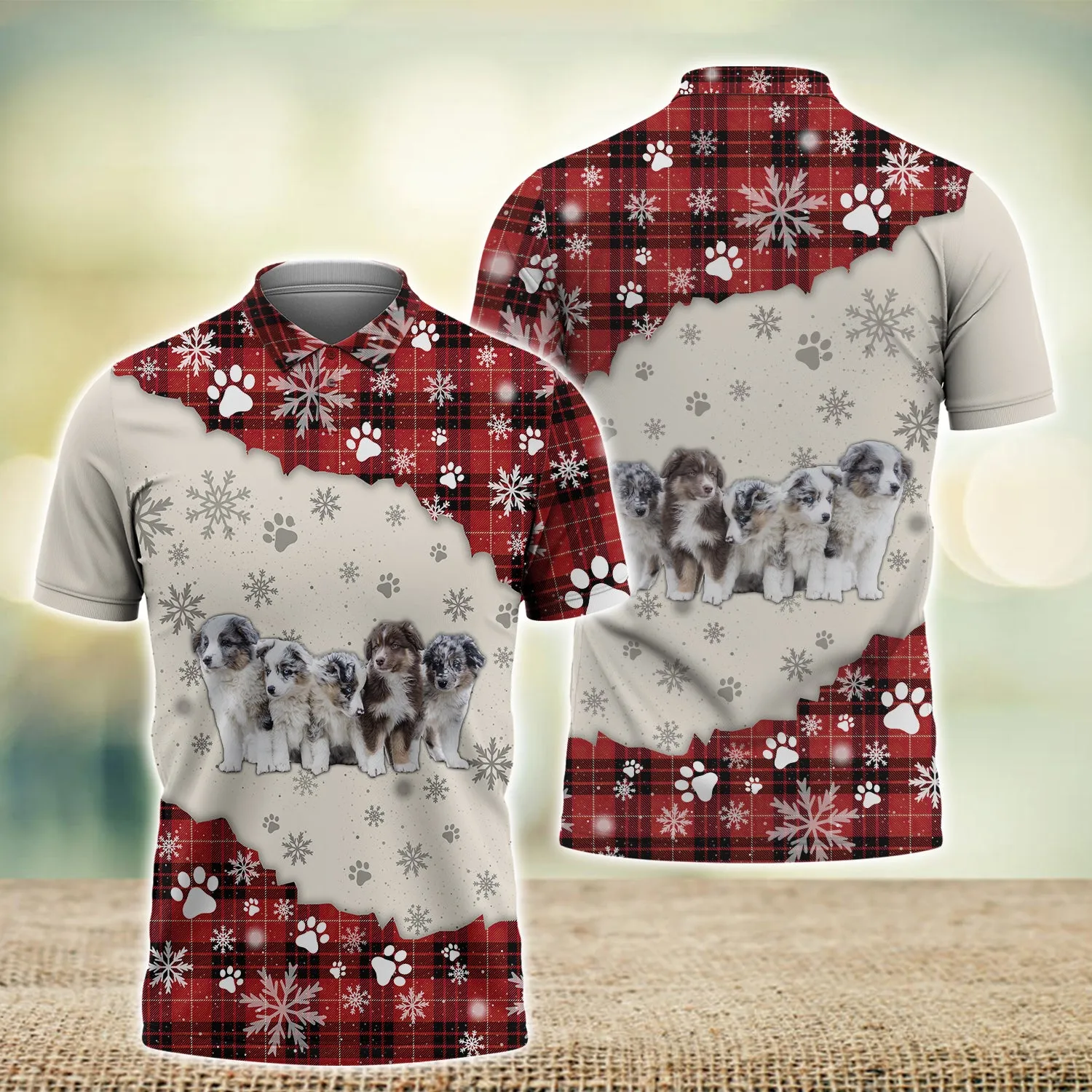 Snow Kitten Love 3D Full Print Shirts 1044