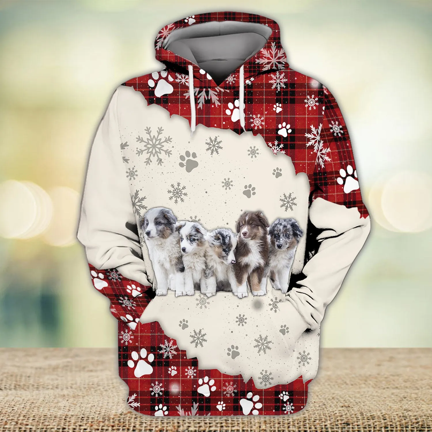 Snow Kitten Love 3D Full Print Shirts 1044