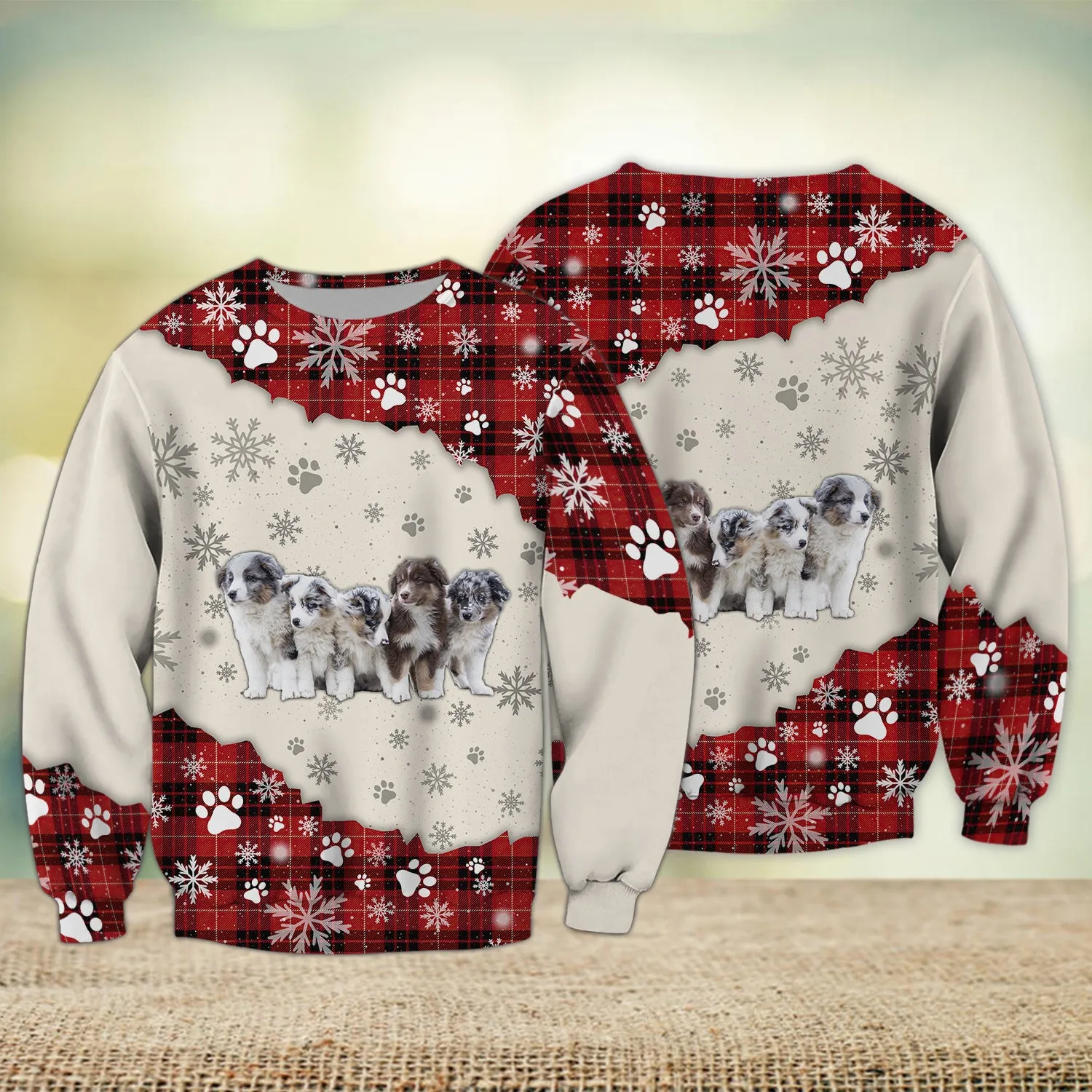 Snow Kitten Love 3D Full Print Shirts 1044