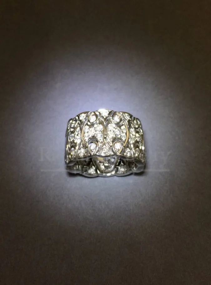 Soft Band Diamond Ring