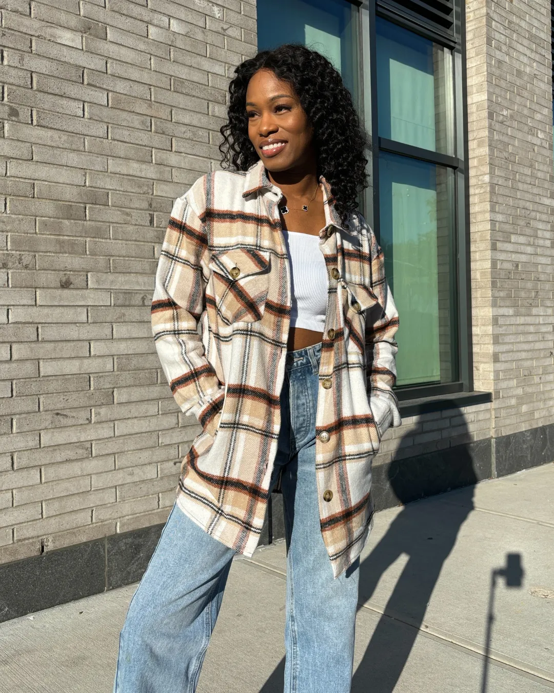 Soft Flannel Shacket
