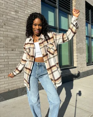 Soft Flannel Shacket