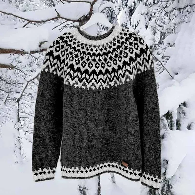 Soft Knit Sweater for Daily Wear