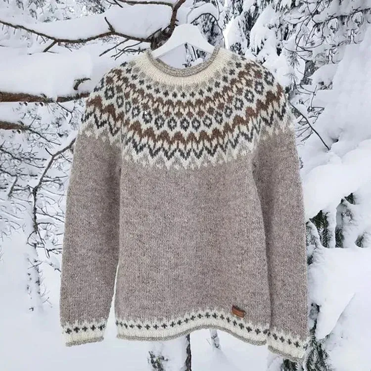 Soft Knit Sweater for Daily Wear