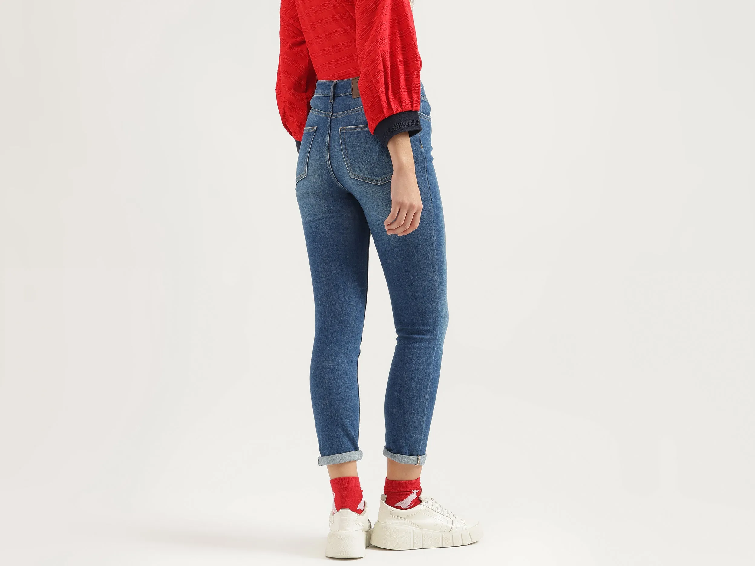 Solid Skinny Fit Jeans