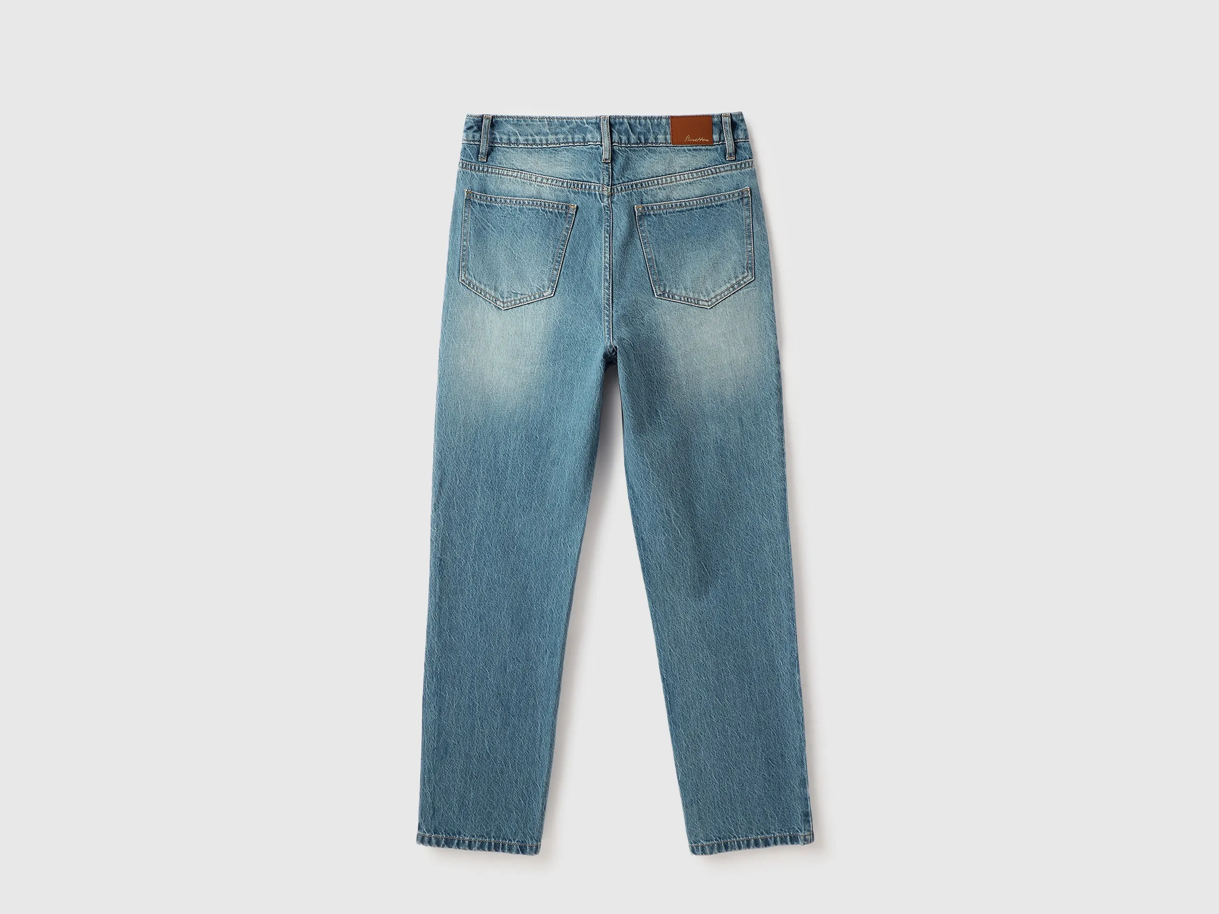 Solid Straight Fit Jeans