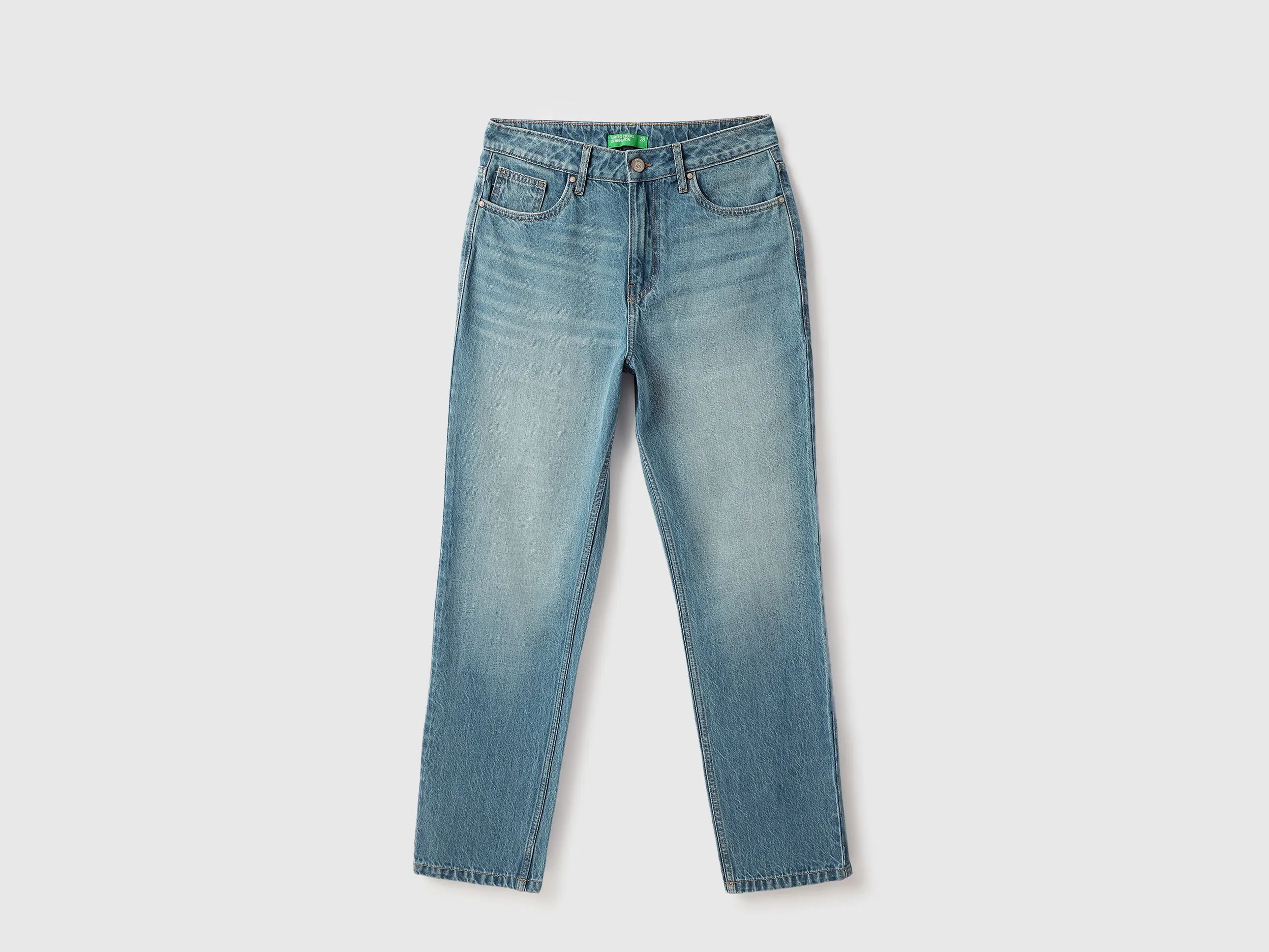 Solid Straight Fit Jeans