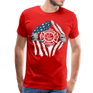 Somerville Local 76 Superheroes Men's Premium T-Shirt