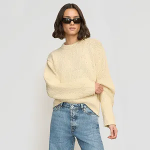 Sonya Textured Organic Cotton Sweater