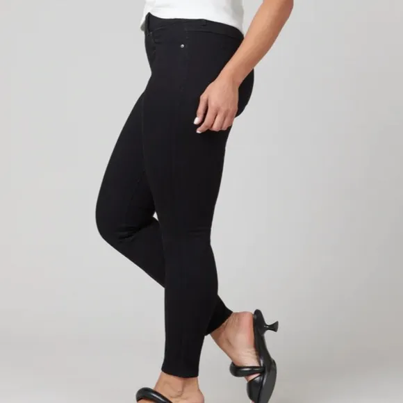 SPANX Black Ankle Skinny Jeans Small