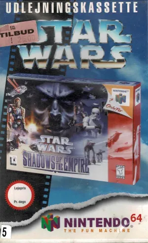 Star Wars Shadows of The Empire i udlejningsæske