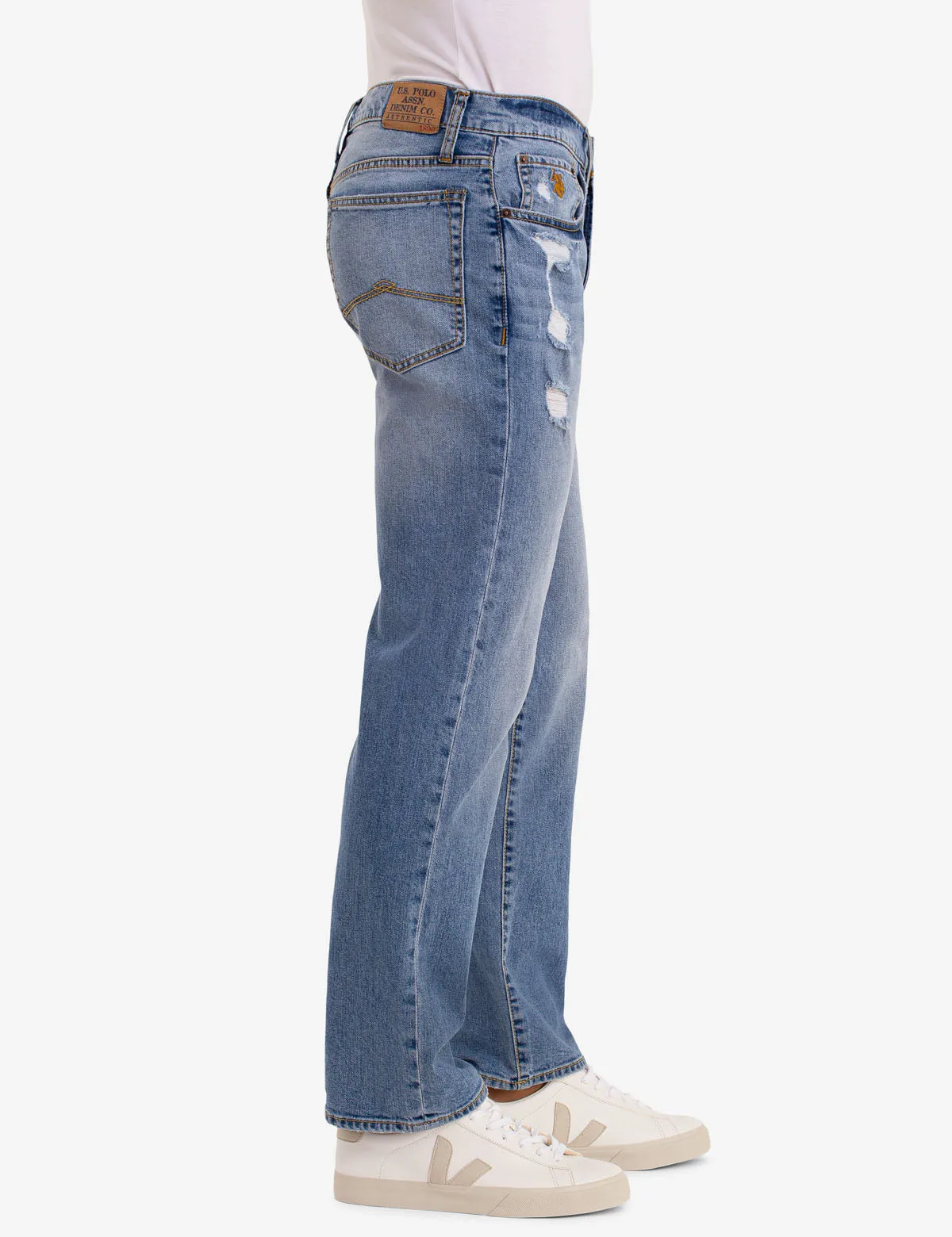 STRAIGHT FIT JEANS