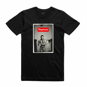 Streetwear on Demand THUPREME STRUT TEE BLACK