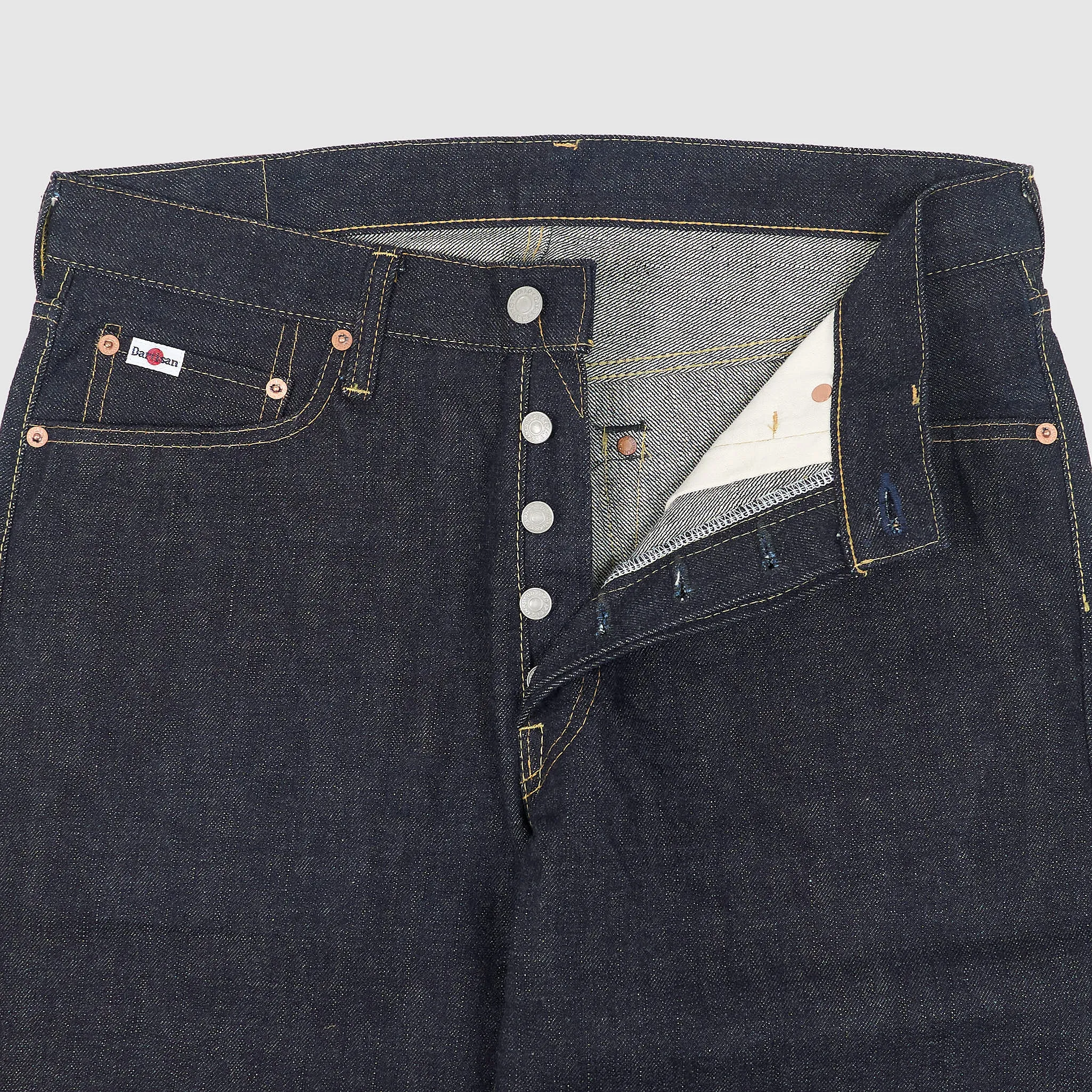 Studio D'Artisan Golden Pig 5 Pocket Raw Denim Jeans 30's Anniversary
