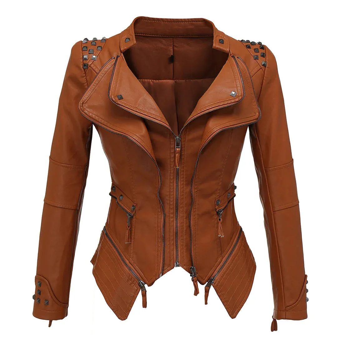 Stylish slim-fit jacket for women