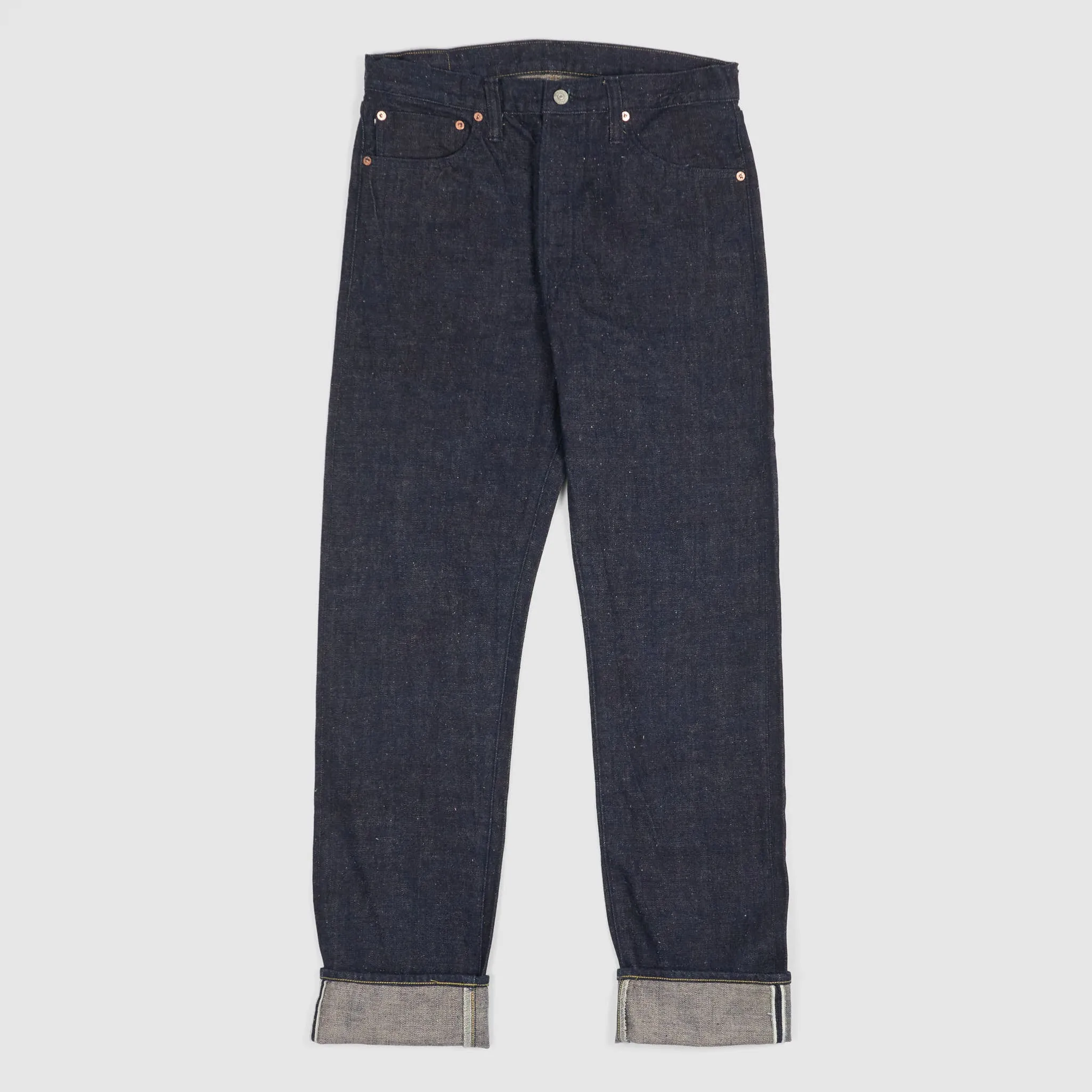 Sugar Cane Edo-Ai Authentic Indigo Limited Edition 5 Pocket Jeans