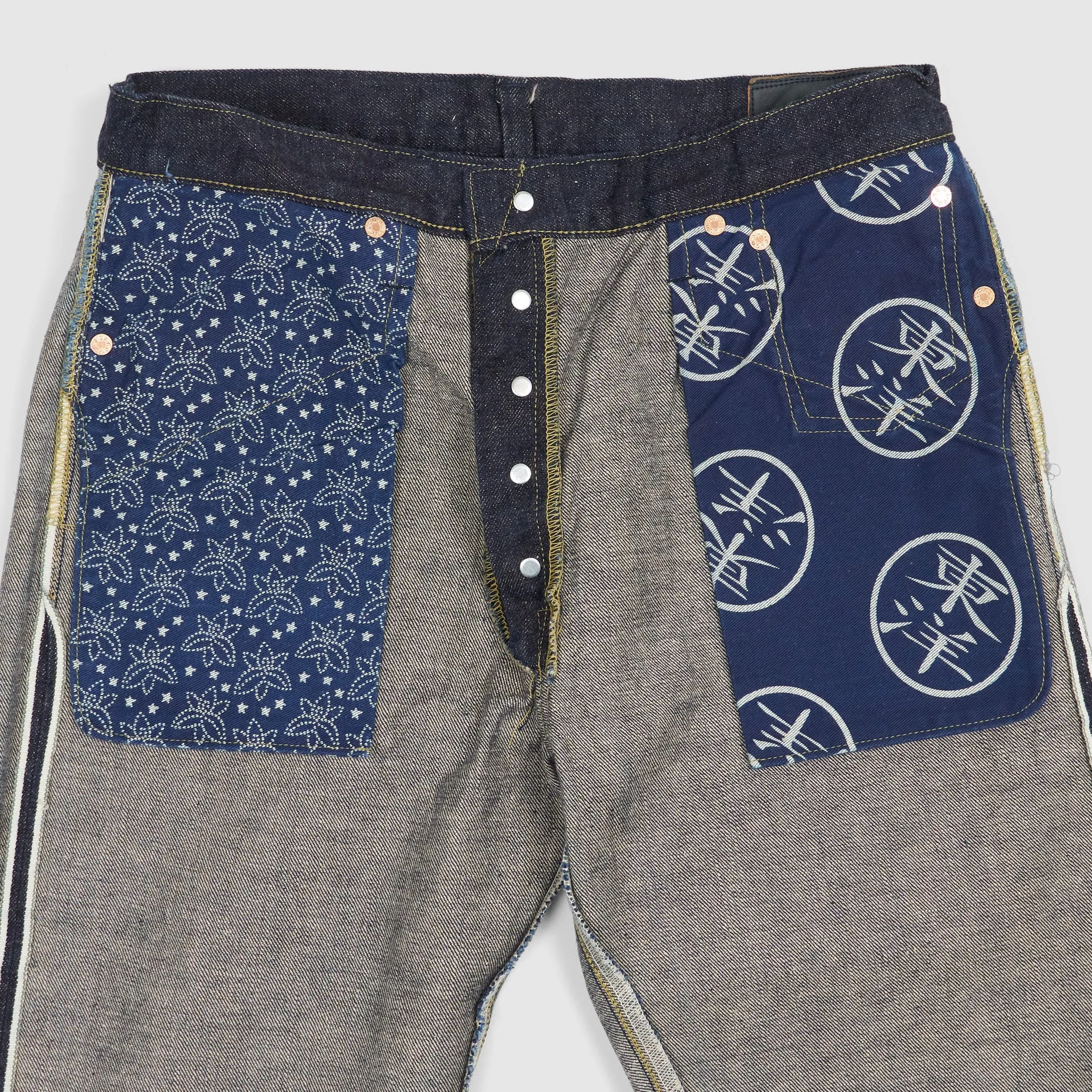 Sugar Cane Edo-Ai Authentic Indigo Limited Edition 5 Pocket Jeans