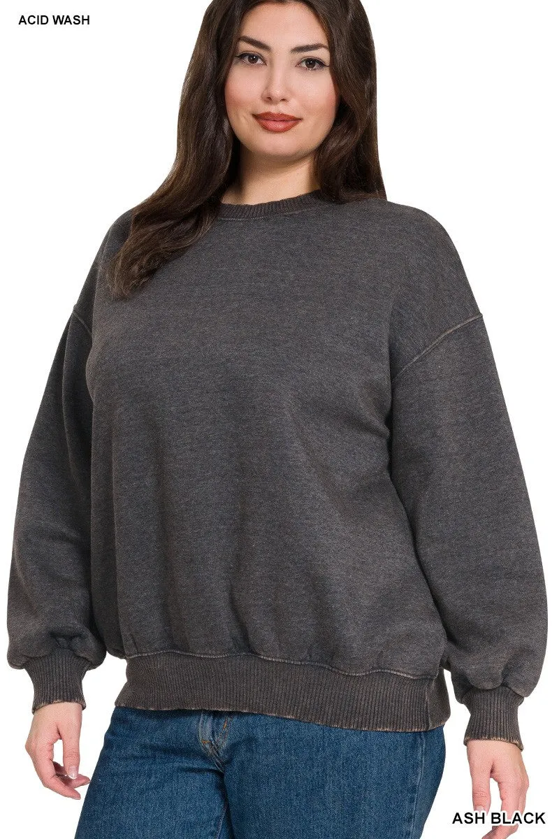 Sweat Shirt  - Cozy Curvy