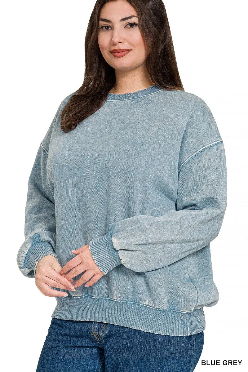 Sweat Shirt  - Cozy Curvy
