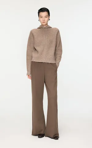 Sweater / JNBY Yak Velvet Hooded Cardigan