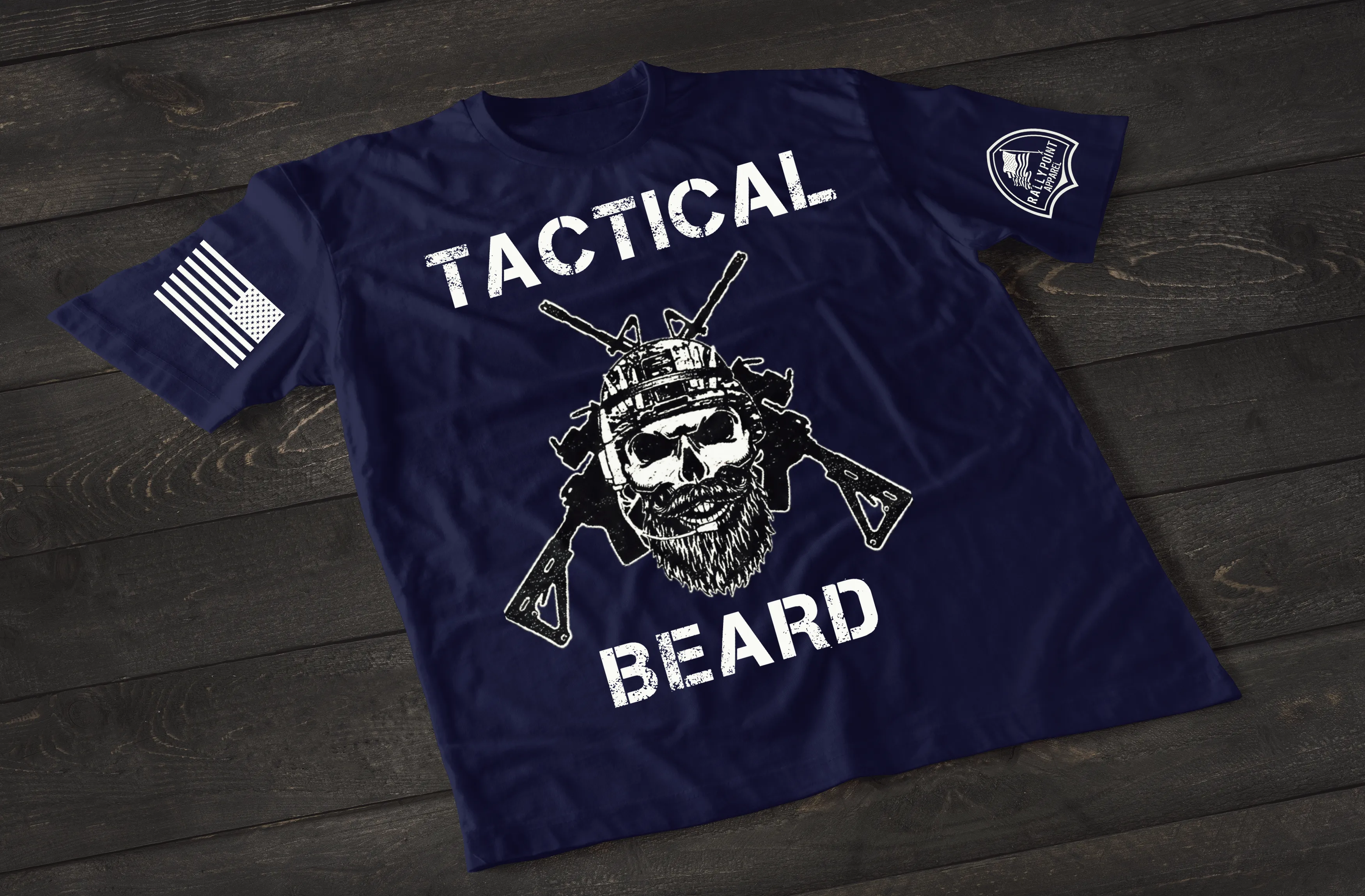 Tactical Beard Patriotic Shirt