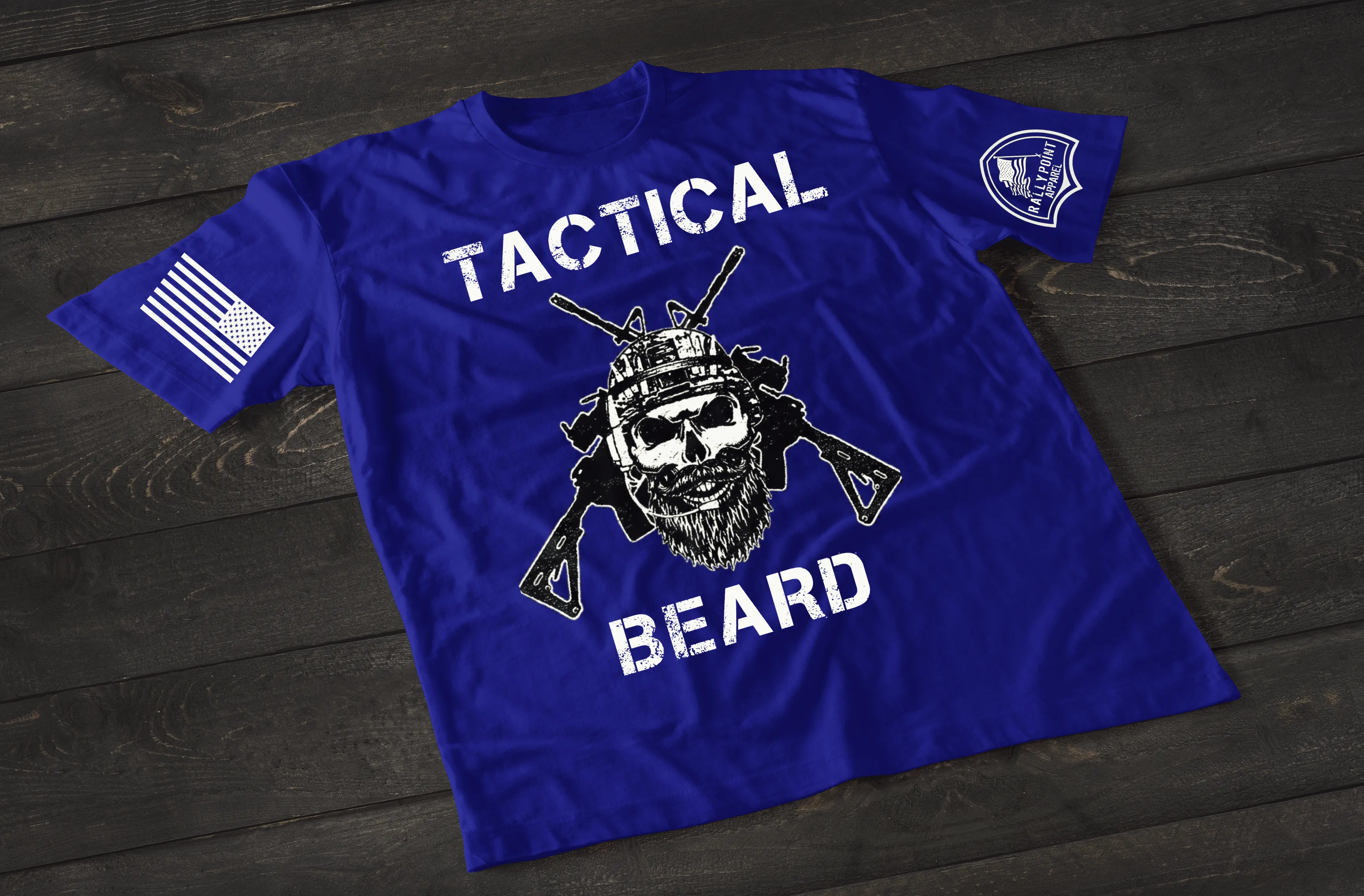 Tactical Beard Patriotic Shirt