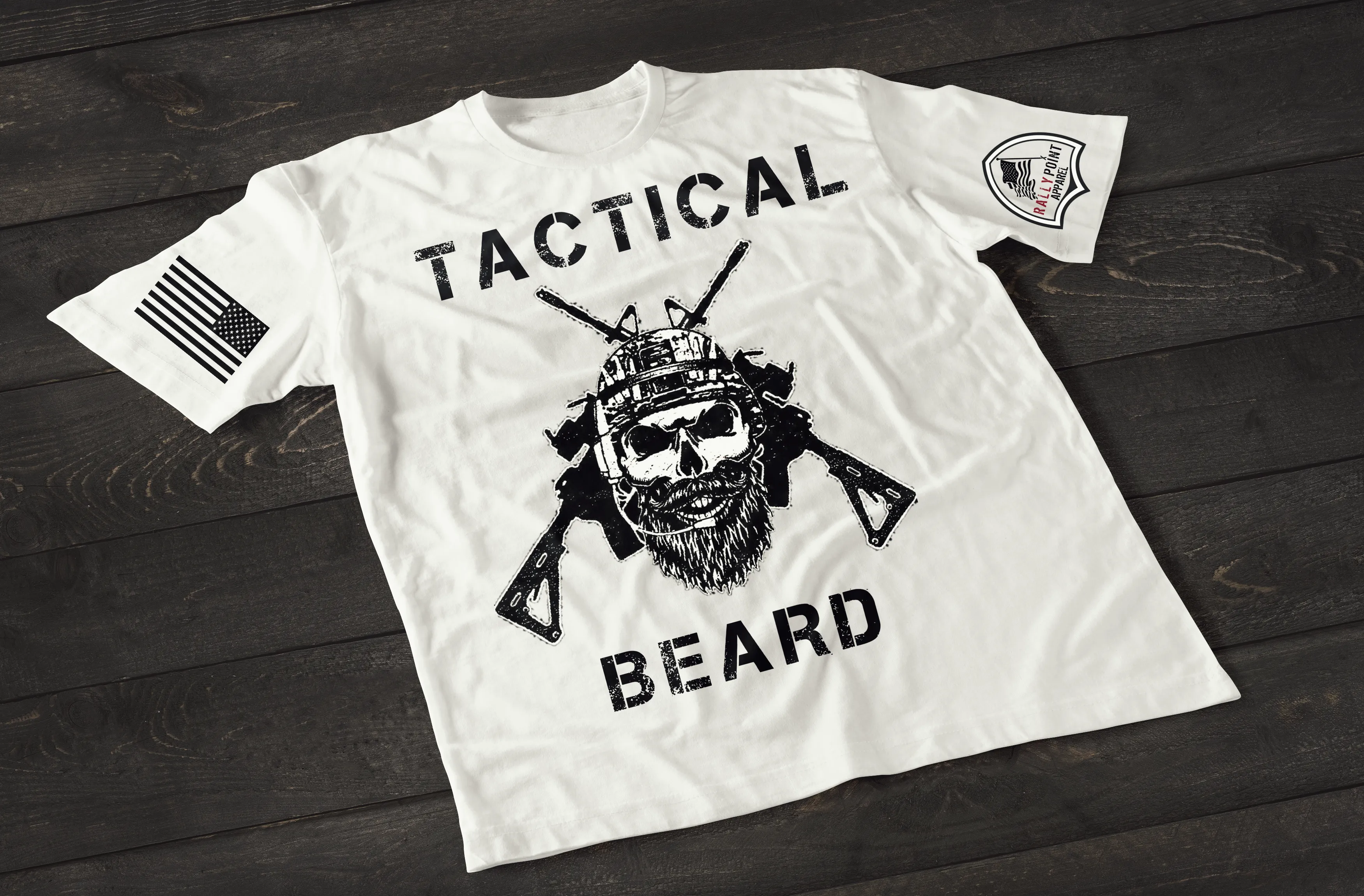 Tactical Beard Patriotic Shirt