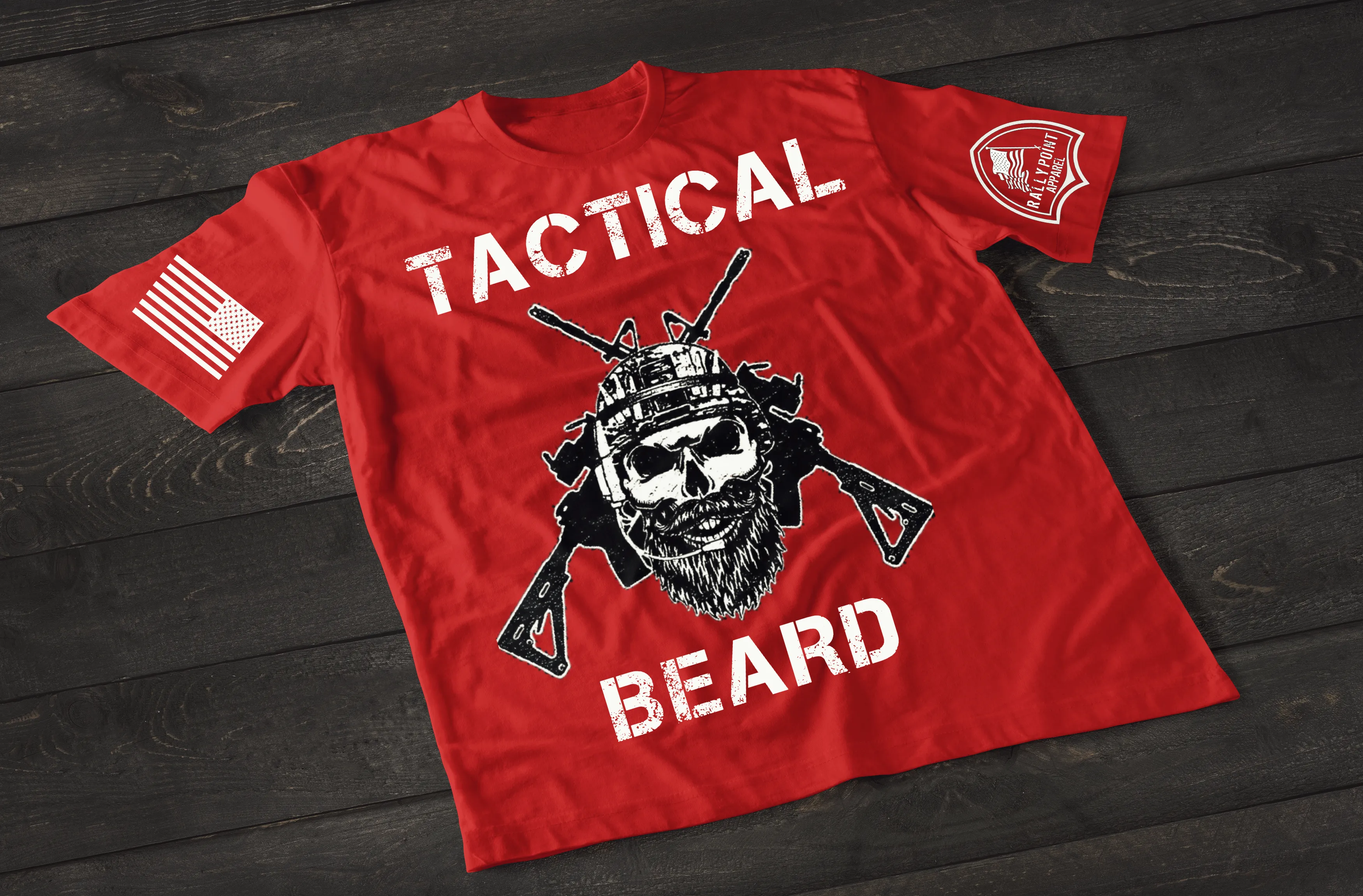 Tactical Beard Patriotic Shirt