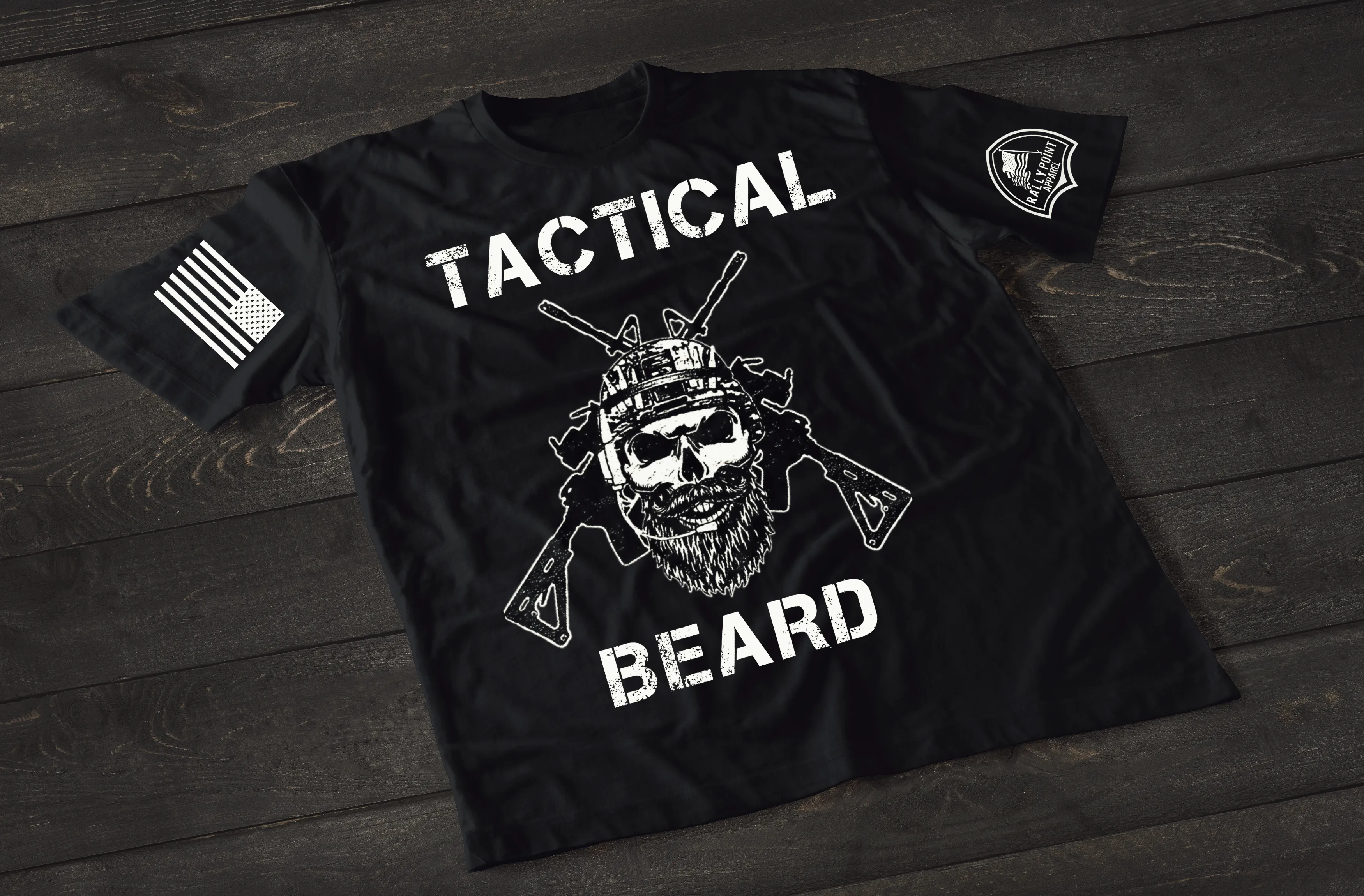 Tactical Beard Patriotic Shirt