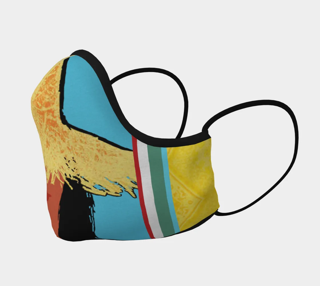 Tahiti Girl Face Mask