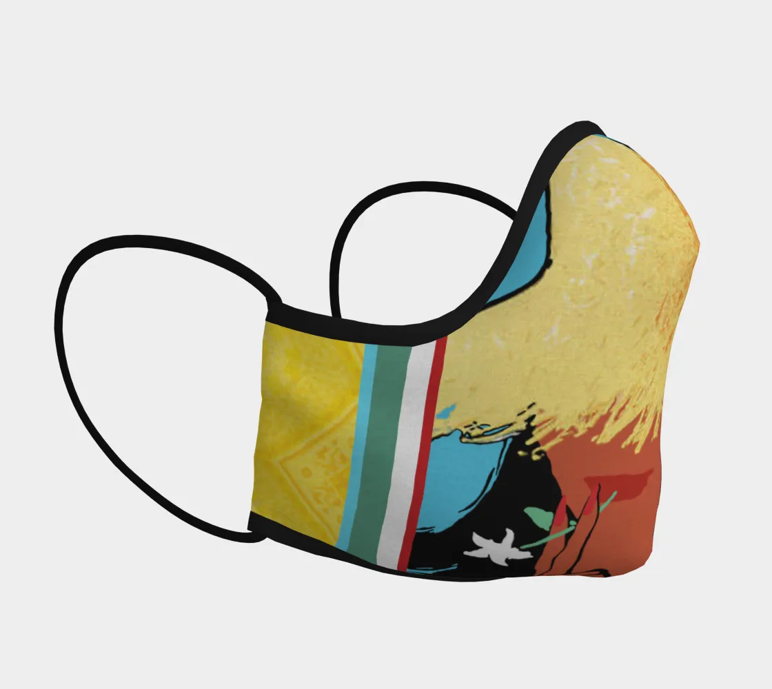 Tahiti Girl Face Mask