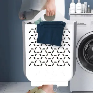 Taili Foldable Wall-Mounted Laundry Basket - 39*18*29cm