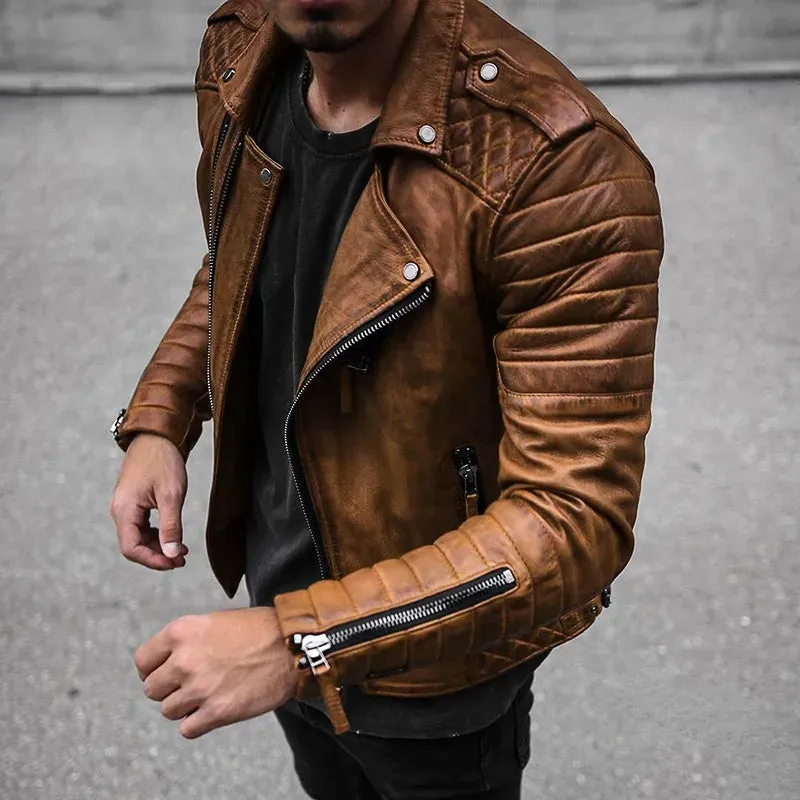 Taneli | Slim Leather Men’s Jacket