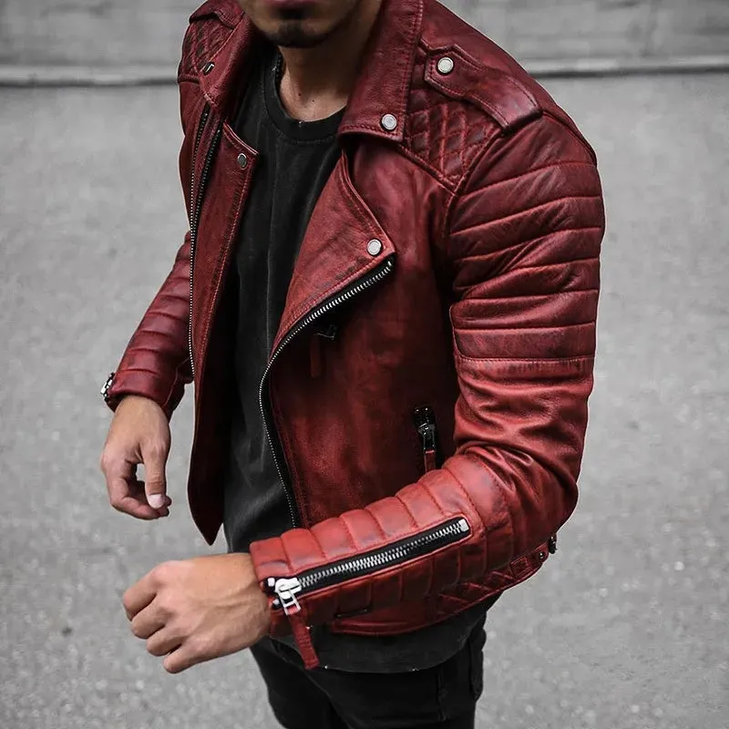 Taneli | Slim Leather Men’s Jacket