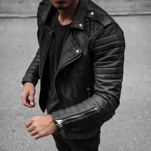 Taneli | Slim Leather Men’s Jacket