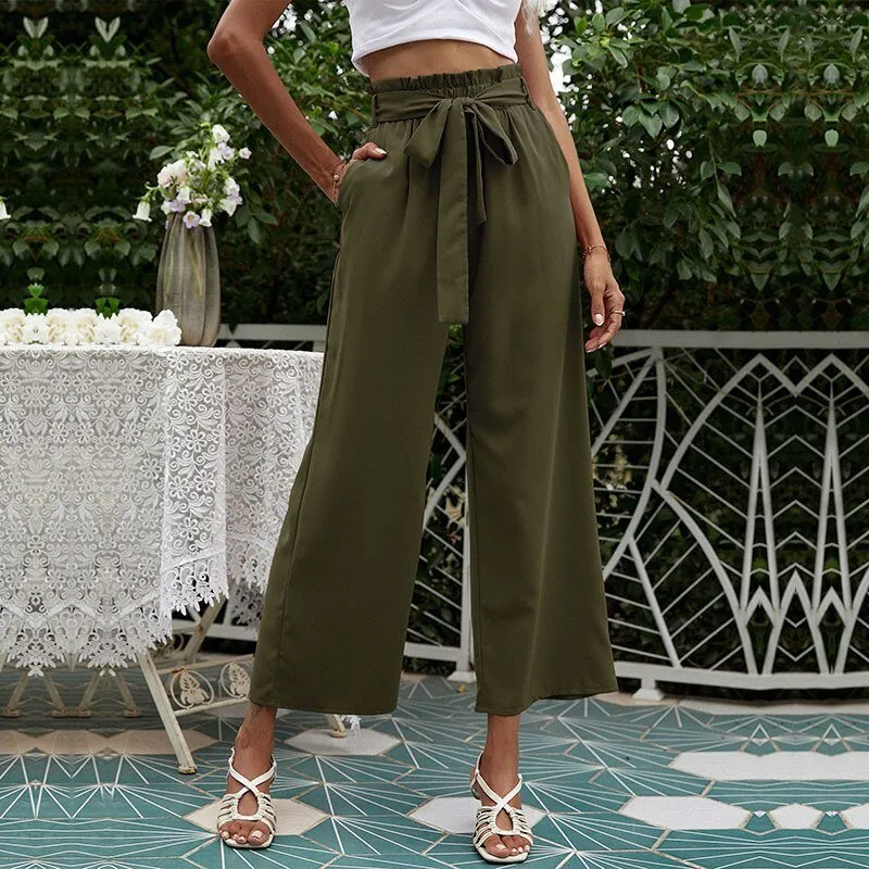 Tasha - Short pants with belt available in several colors