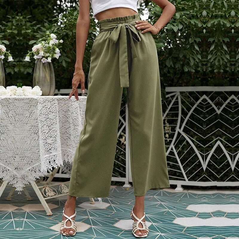 Tasha - Short pants with belt available in several colors