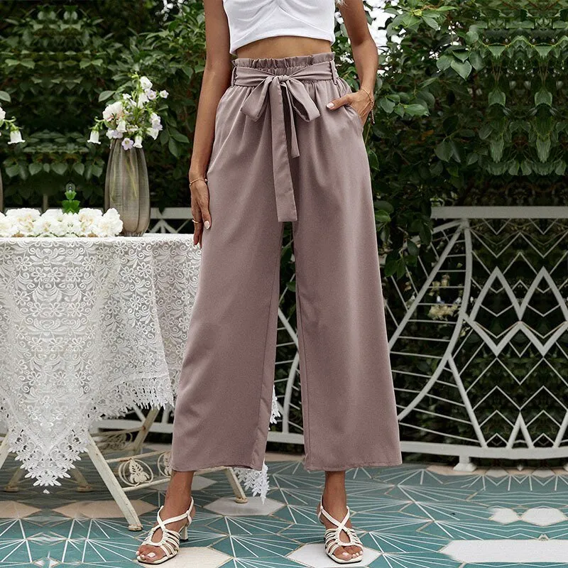 Tasha - Short pants with belt available in several colors