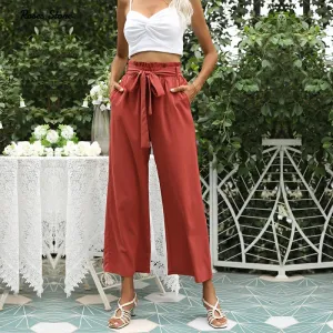 Tasha - Short pants with belt available in several colors