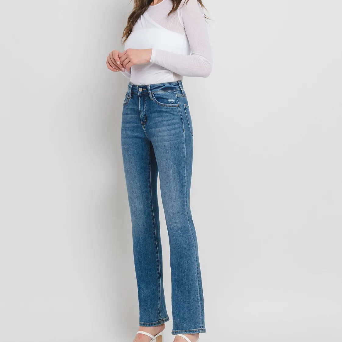 Teagan High Rise Bootcut Jeans