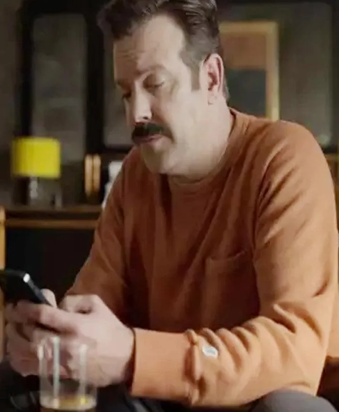 Ted Lasso S03 Jason Sudeikis Orange Sweatshirt